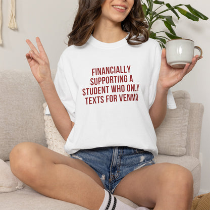 Financially Supporting a Student Who Only Texts for Venmo