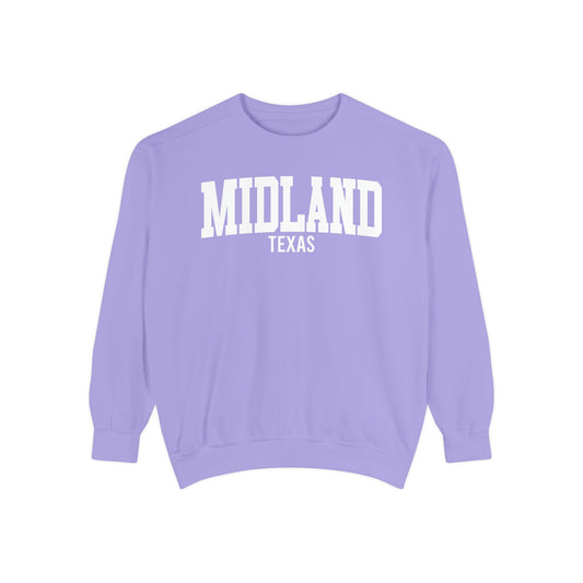 Midland Texas Comfort Colors Sweatshirt