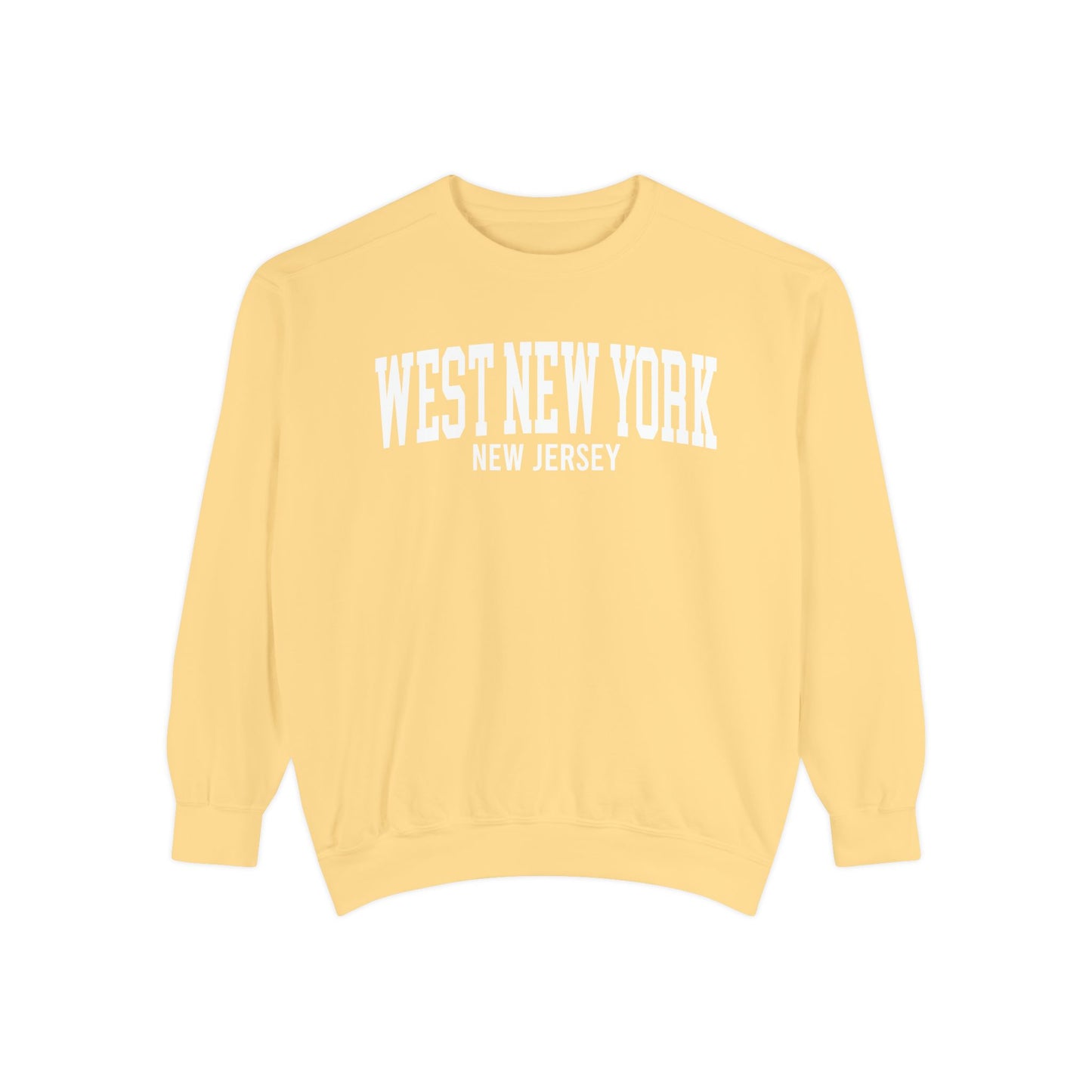 West New York Jersey Comfort Colors Sweatshirt
