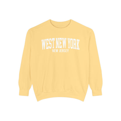 West New York Jersey Comfort Colors Sweatshirt