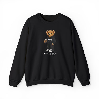 Anderson, South Carolina Teddy Bear Crewneck Sweatshirt