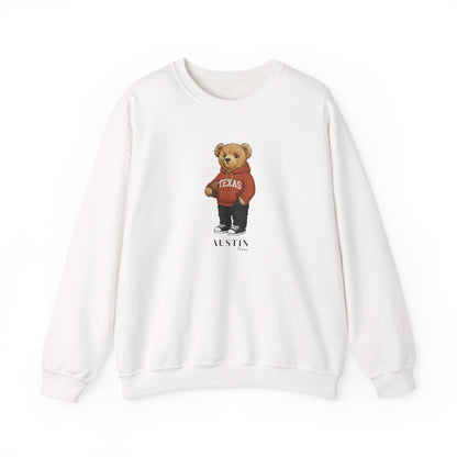 Austin, Texas Teddy Bear Crewneck Sweatshirt