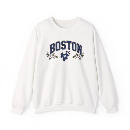 Boston Floral Sweatshirt