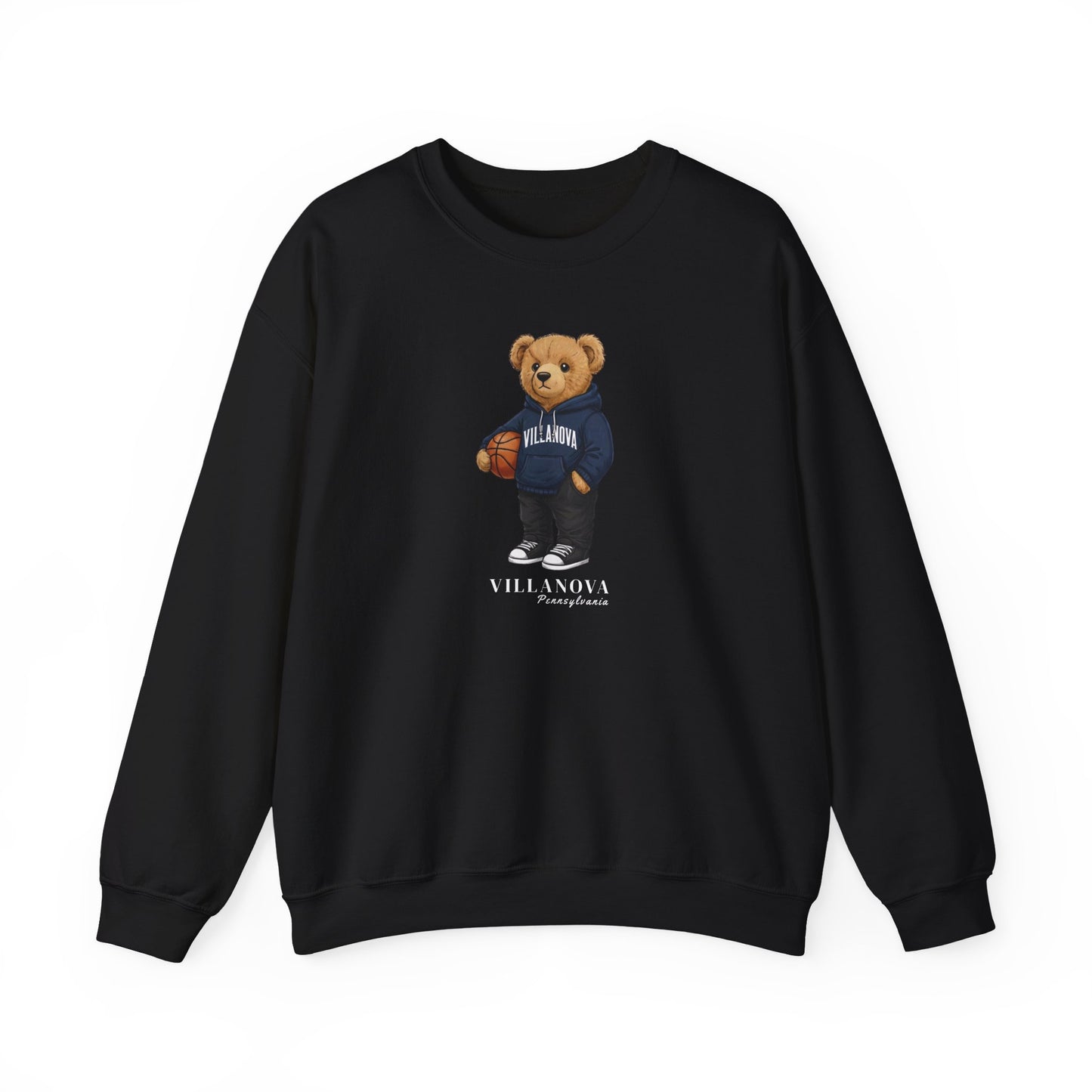 Villanova, Pennsylvania Teddy Bear Crewneck Sweatshirt
