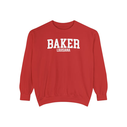 Baker Louisiana Comfort Colors Sweatshirt