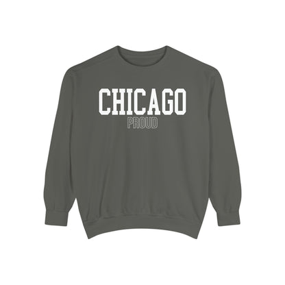 Chicago Proud Comfort Colors Sweatshirt