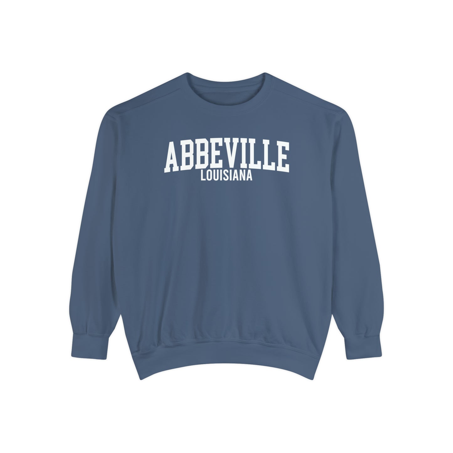 Abbeville Louisiana Comfort Colors Sweatshirt