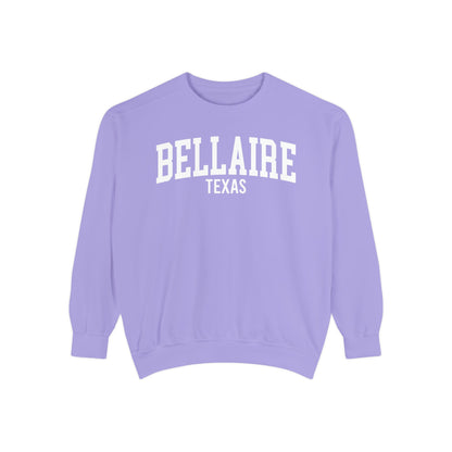 Bellaire Texas Comfort Colors Sweatshirt