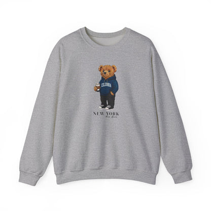New York, NY Teddy Bear Crewneck Sweatshirt