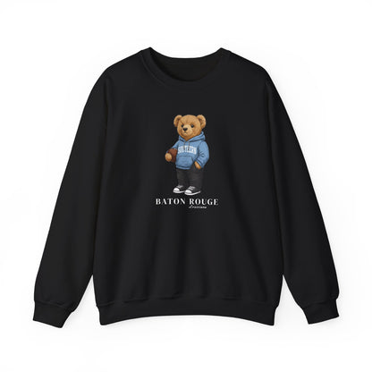 Baton Rouge, Louisiana Teddy Bear Crewneck Sweatshirt