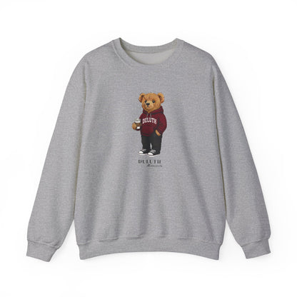 Duluth, Minnesota Teddy Bear Crewneck Sweatshirt
