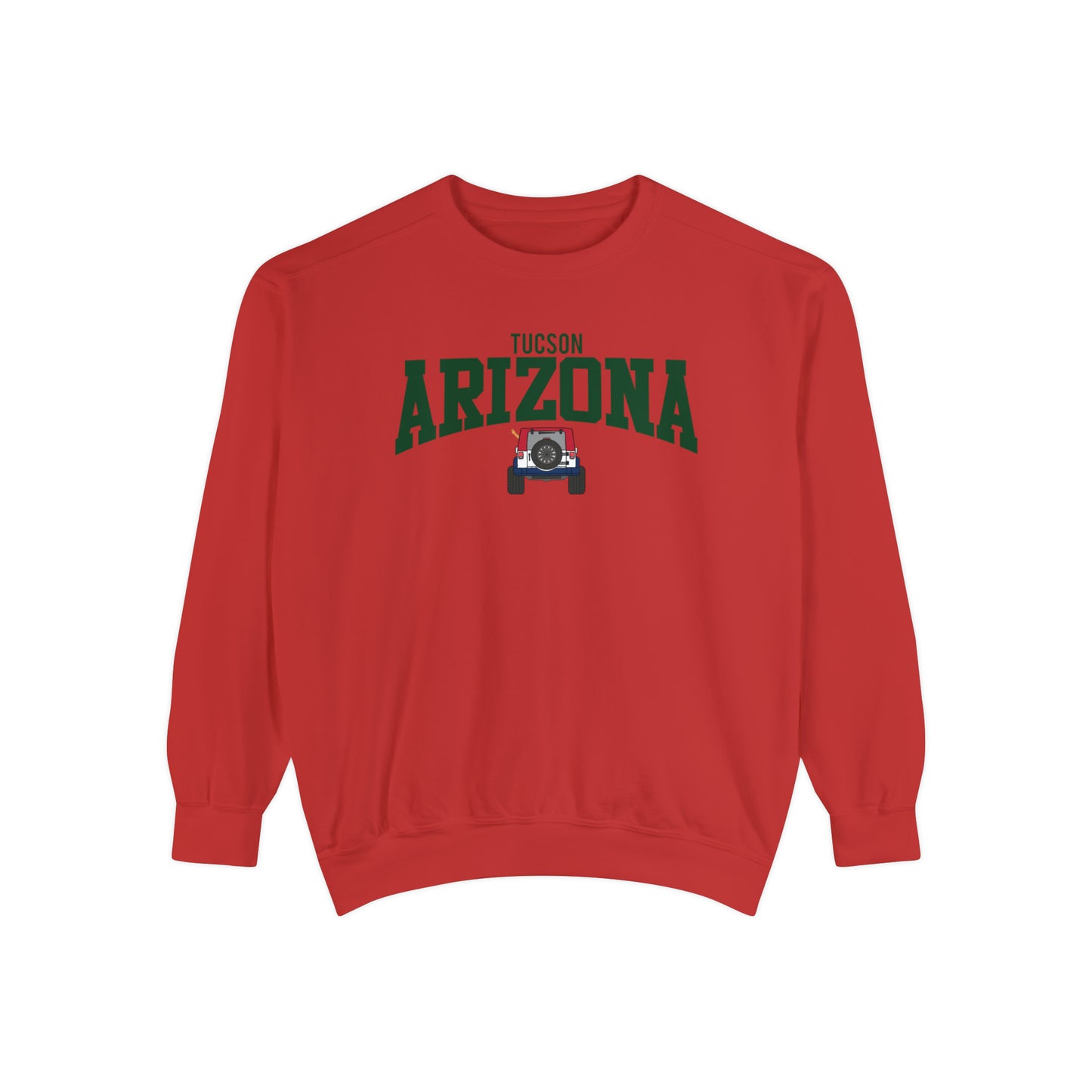 Tucson Arizona Jeep Comfort Colors Sweatshirt