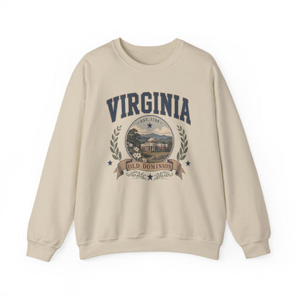 Vintage Virginia - Old Dominion Crewneck Sweatshirt