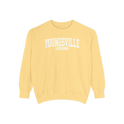 Youngsville Louisiana Comfort Colors Sweatshirt