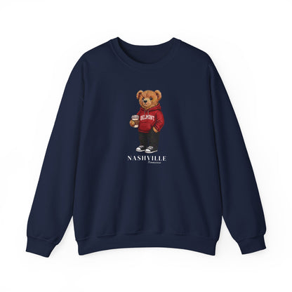 Nashville, Tennessee Teddy Bear Crewneck Sweatshirt