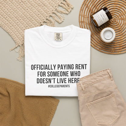 Officially Paying Rent for Someone who doesn't Live Here.