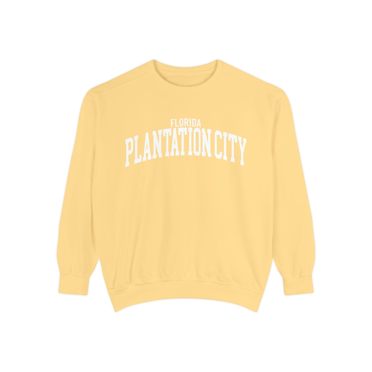 Plantation City Florida Comfort Colors Sweatshirt