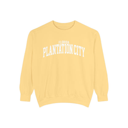 Plantation City Florida Comfort Colors Sweatshirt