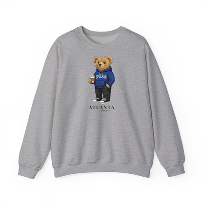 Atlanta, Georgia Teddy Bear Crewneck Sweatshirt