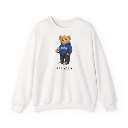Atlanta, Georgia Teddy Bear Crewneck Sweatshirt