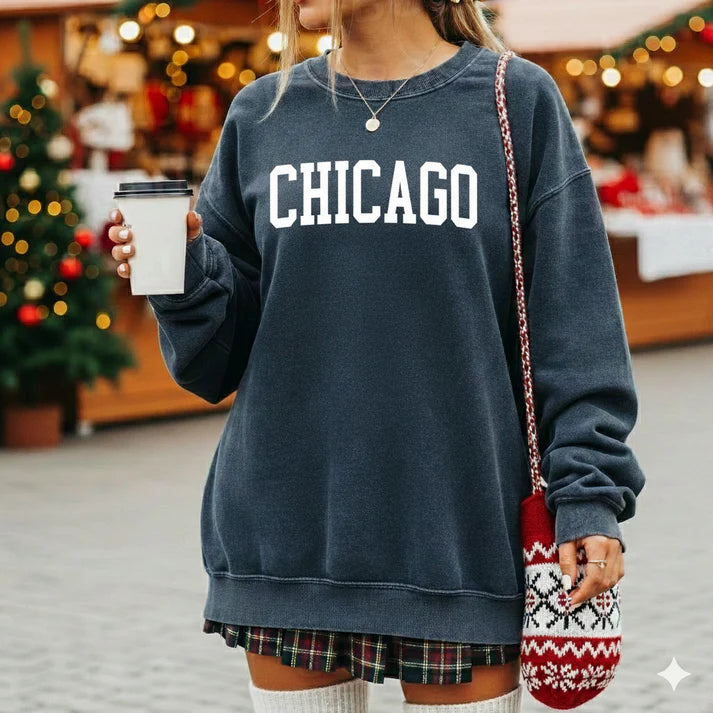 Chicago Comfort Colors Sweatshirt