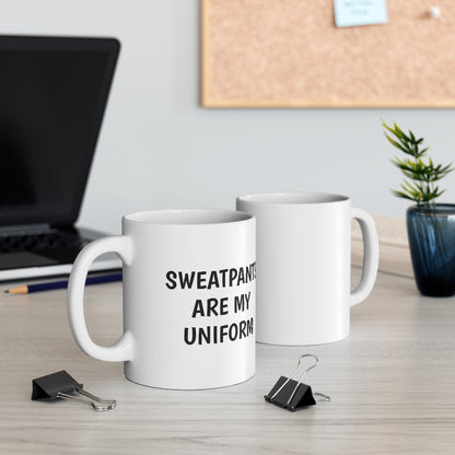 Sweatpants are My Uniform Mug