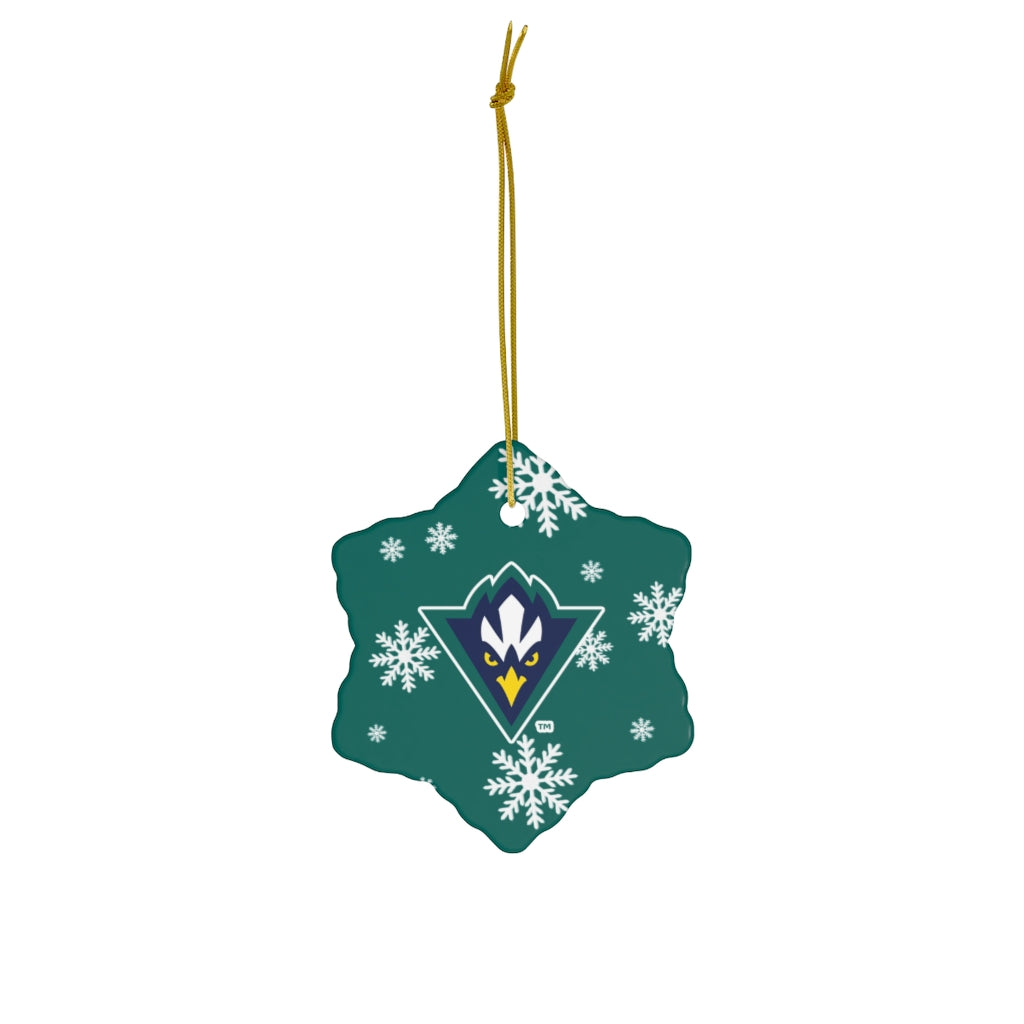 UNCW Ceramic Ornaments