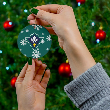 UNCW Ceramic Ornaments