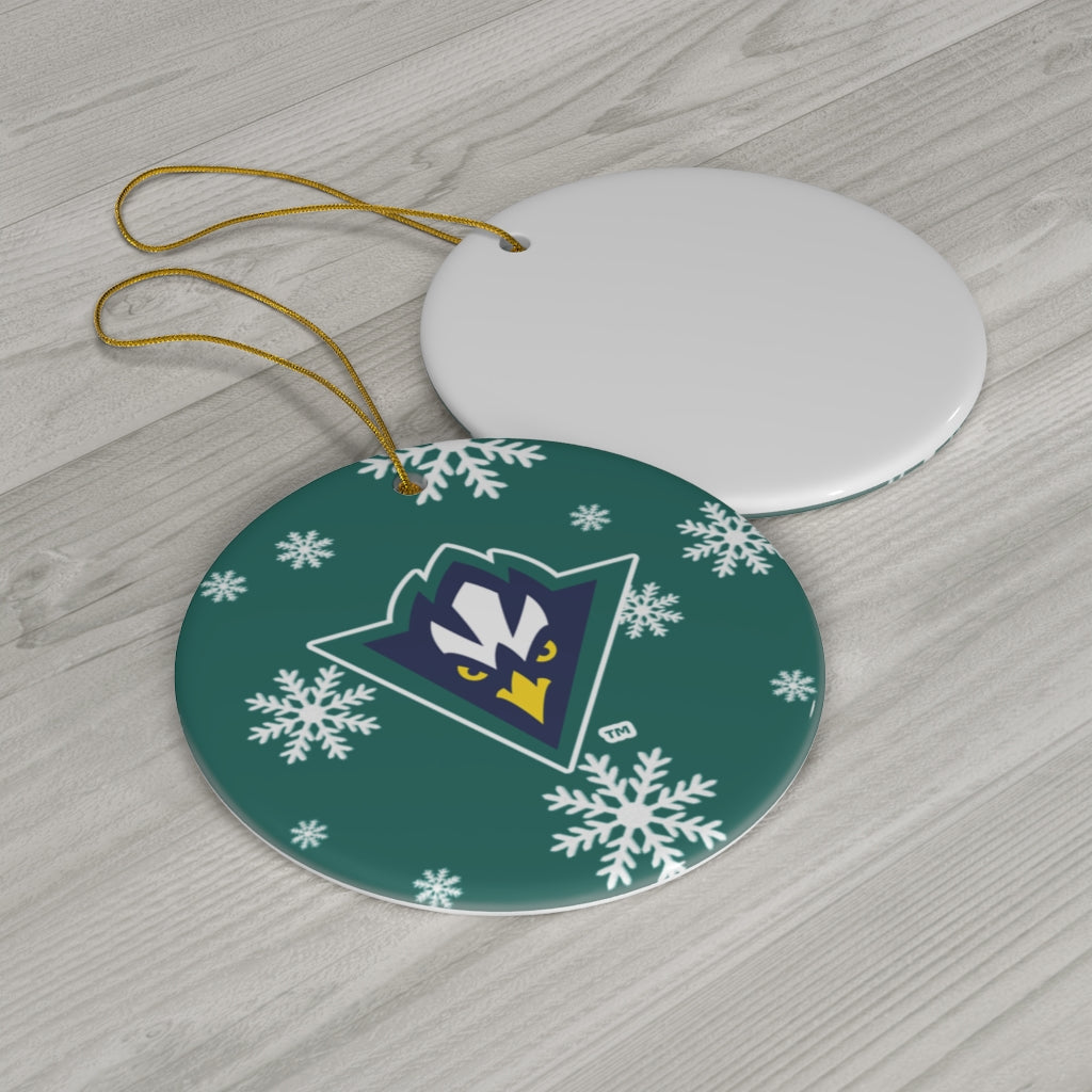 UNCW Ceramic Ornaments