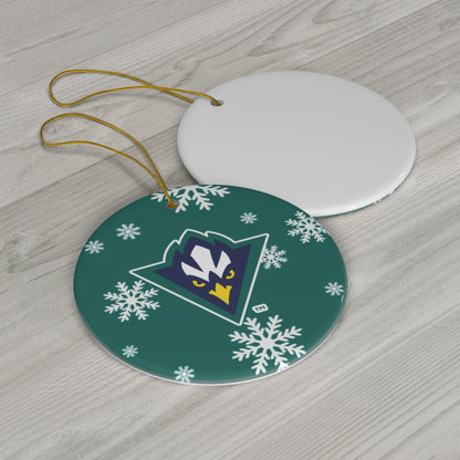 UNCW Ceramic Ornaments
