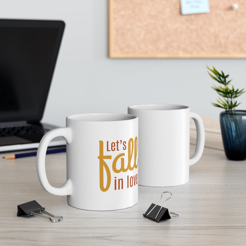 Let's Fall in Love Mug