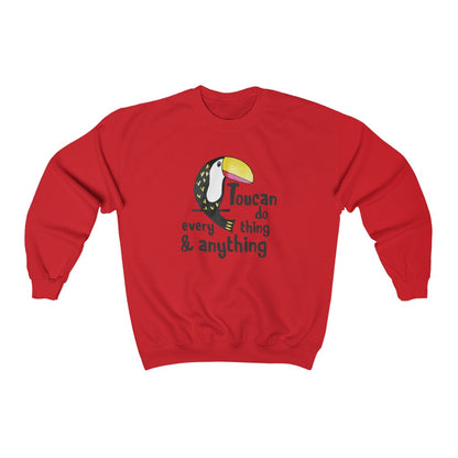 Toucan Do Everything & Anything Crewneck Sweatshirt