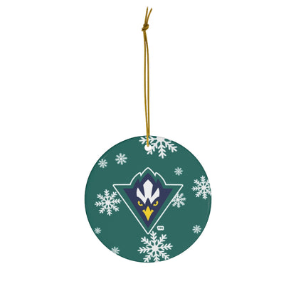 UNCW Ceramic Ornaments