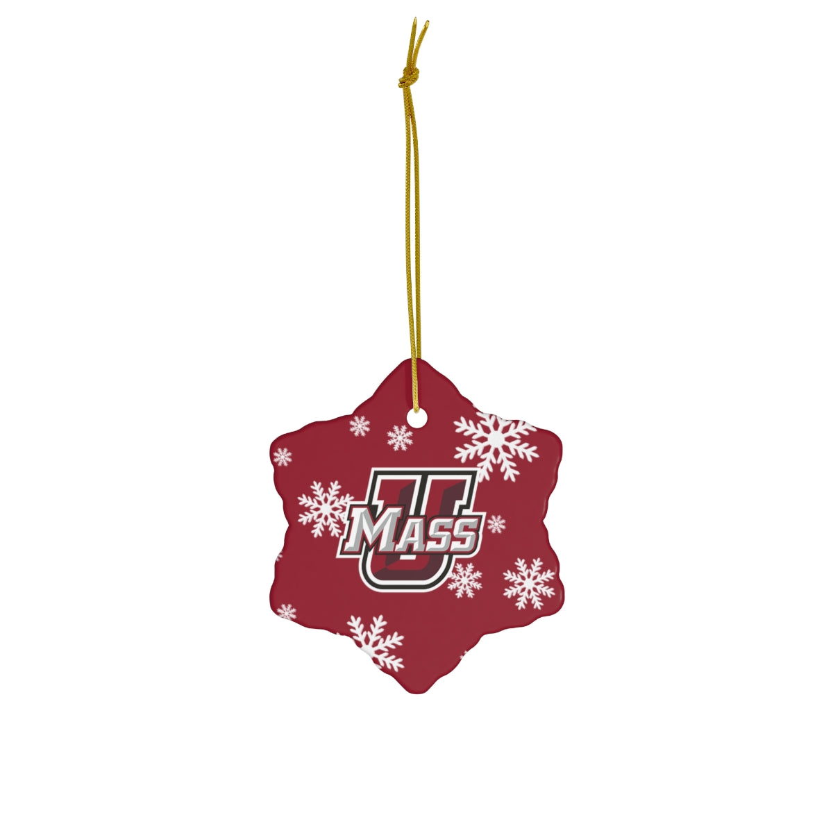 UMass Amherst Ceramic Ornaments