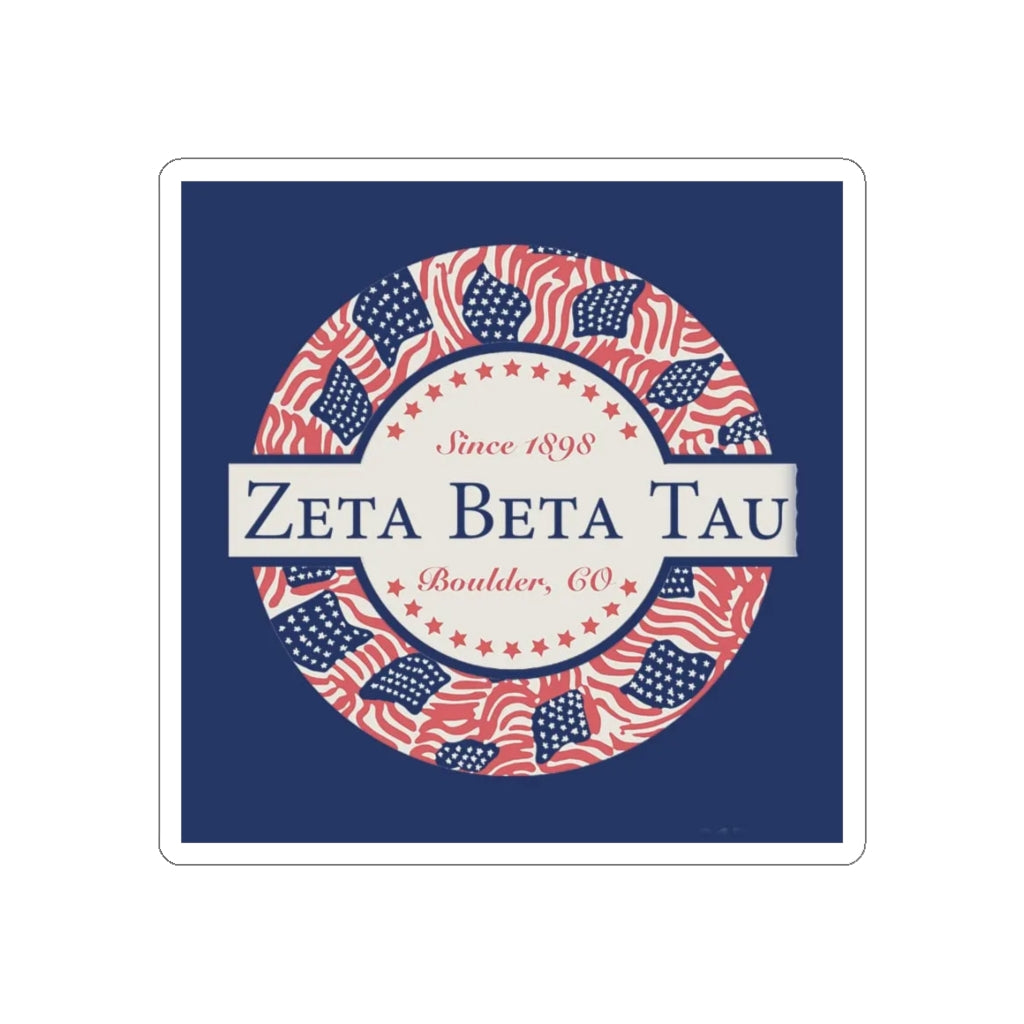 Zeta Beta Tau Sticker