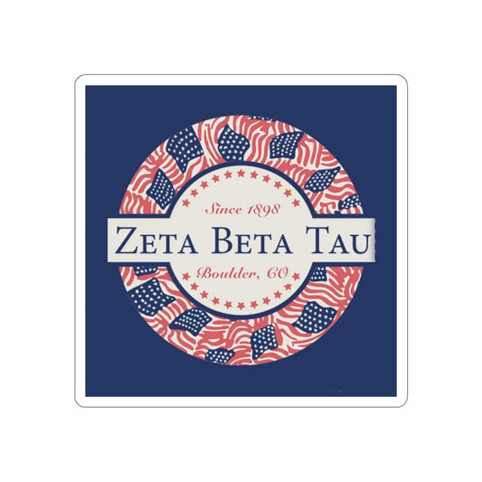 Zeta Beta Tau Sticker