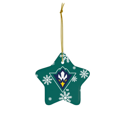 UNCW Ceramic Ornaments