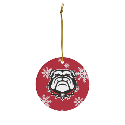 UGA Ceramic Ornaments