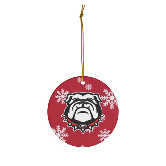 UGA Ceramic Ornaments